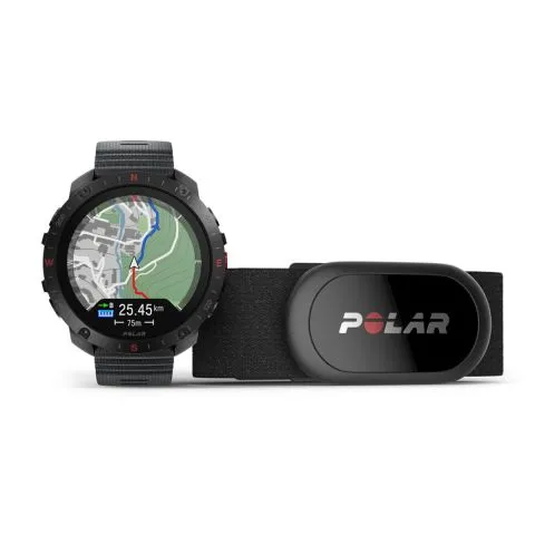 Reloj Polar Grit X2 Pro GPS Night Black + Banda Cardiaca H10